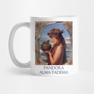 Pandora by Sir Lawrence Alma-Tadema Mug